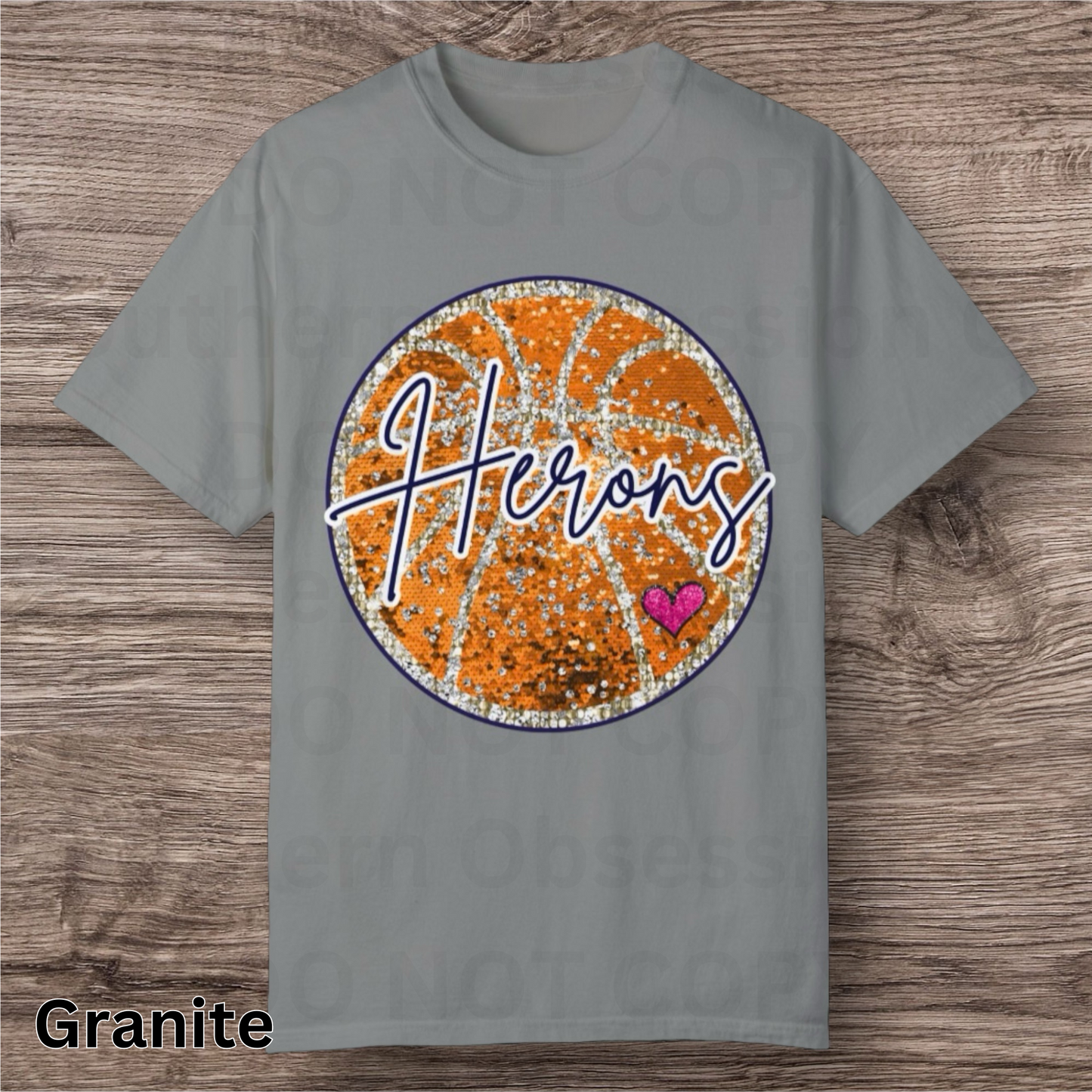 Heron Basketball Tee