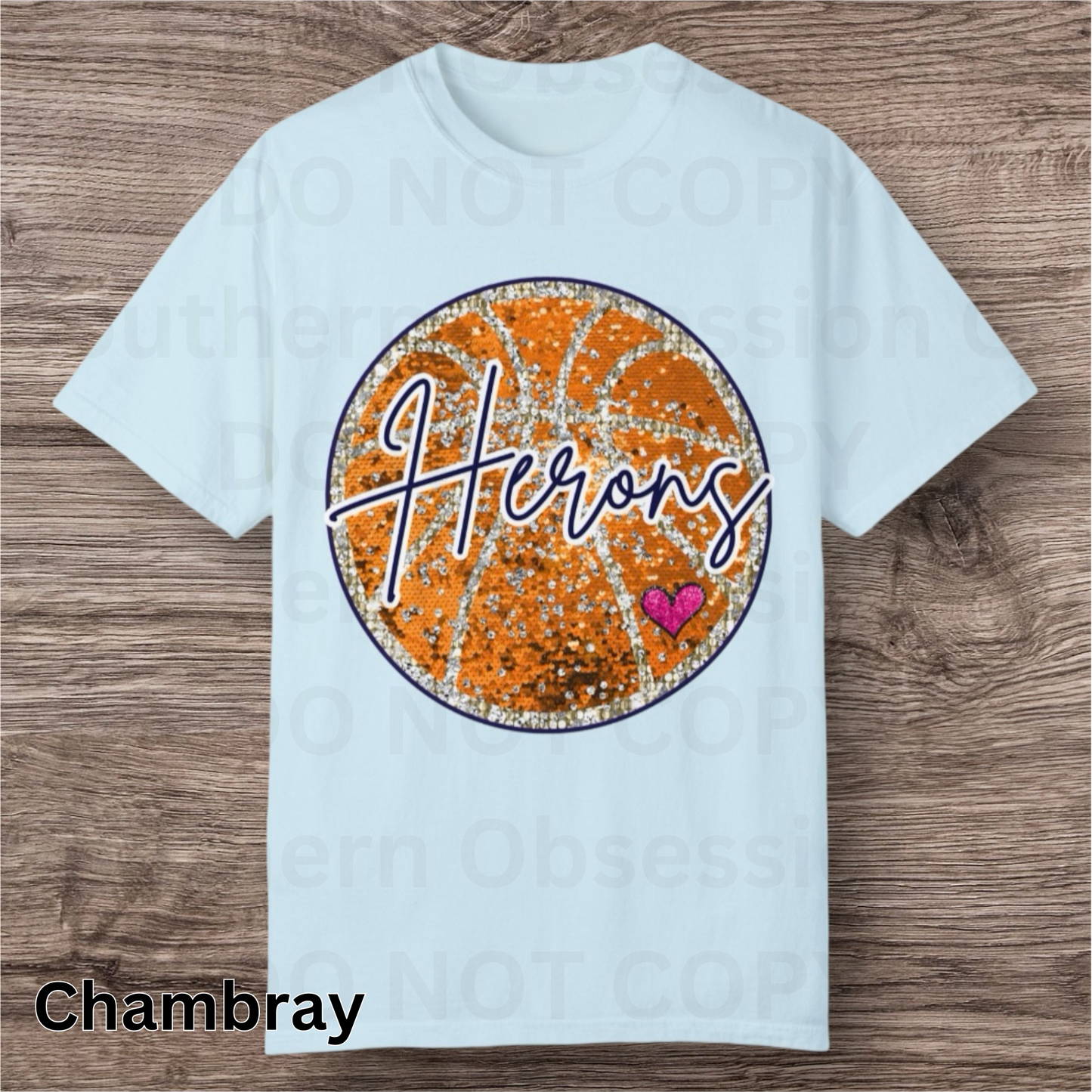 Heron Basketball Tee