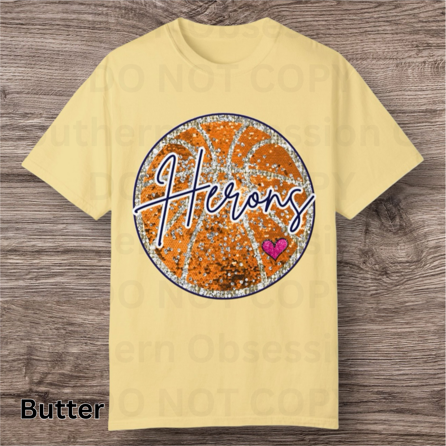 Heron Basketball Tee