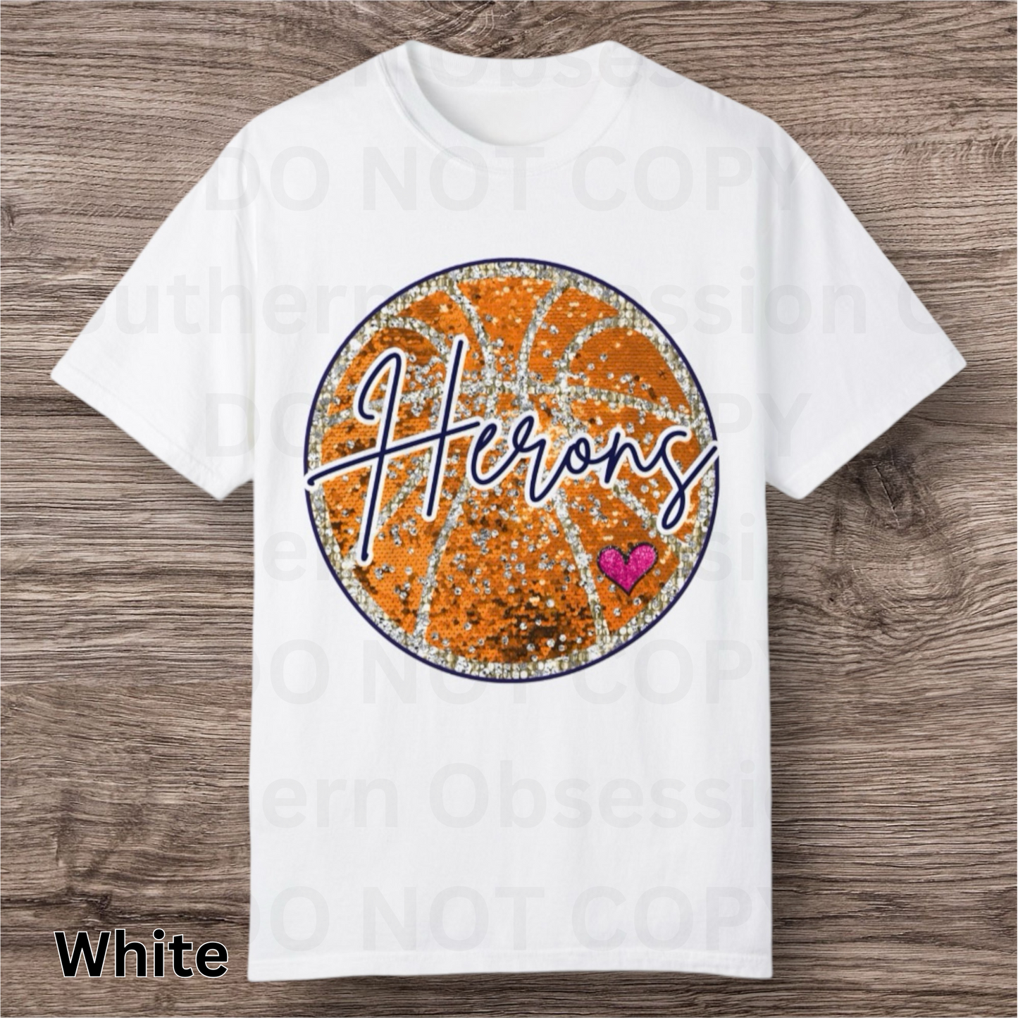 Heron Basketball Tee