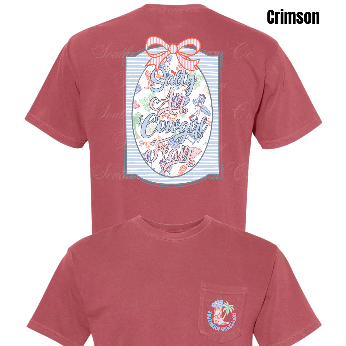Salty Air Cowgirl Tee 2