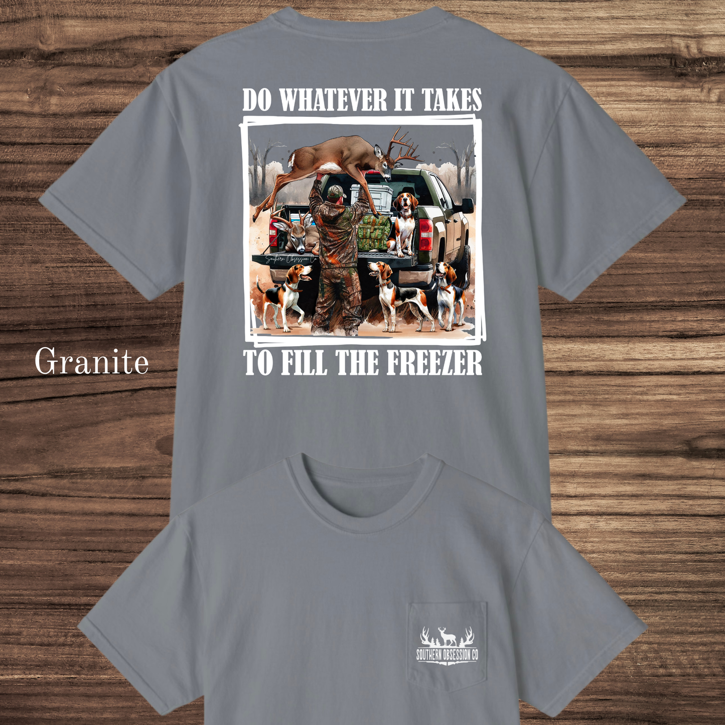 Fill The Freezer White Tee