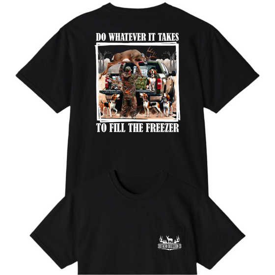 Fill The Freezer White Tee