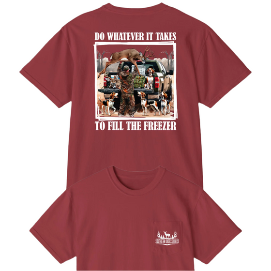 Fill The Freezer White Tee