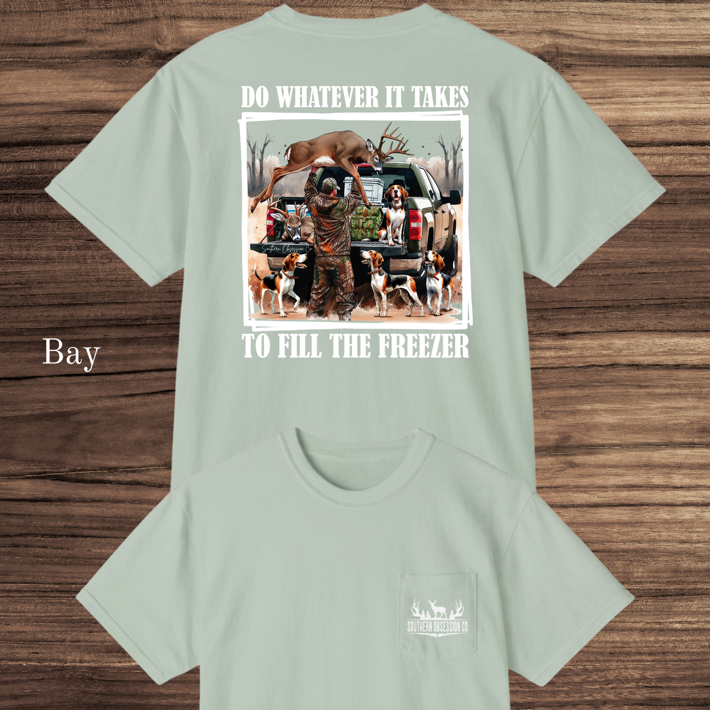 Fill The Freezer White Tee