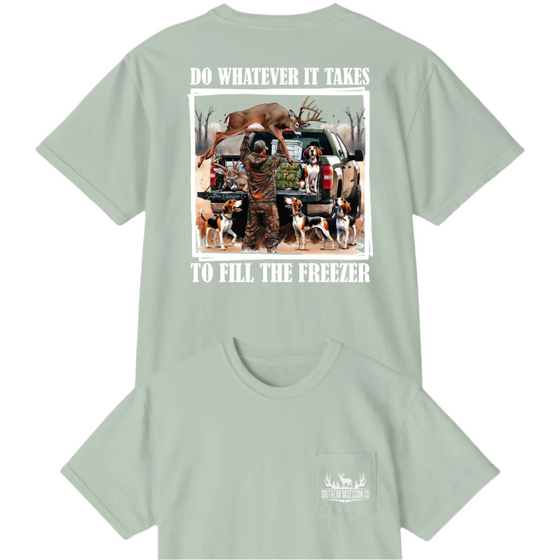 Fill The Freezer White Tee