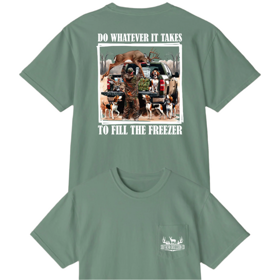 Fill The Freezer White Tee