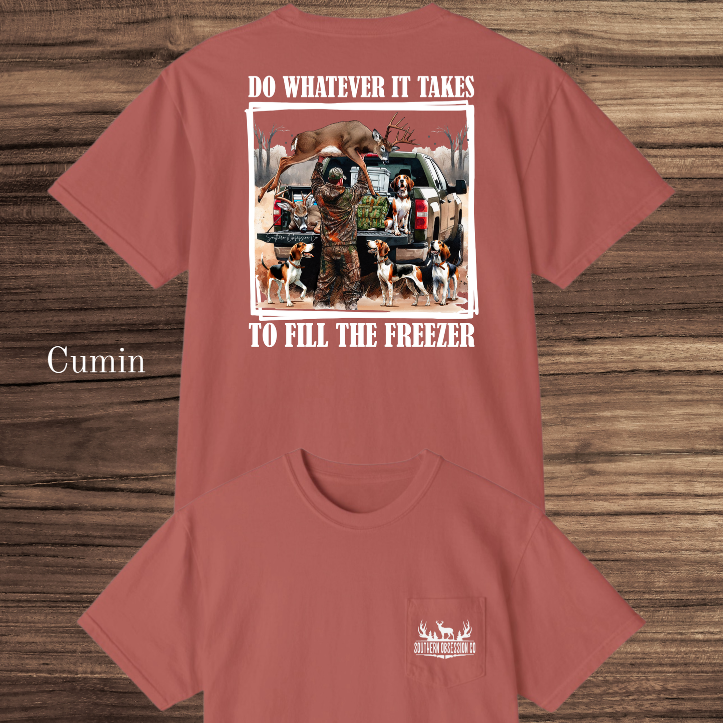 Fill The Freezer White Tee