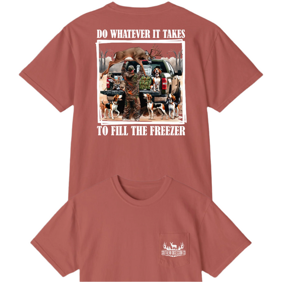 Fill The Freezer White Tee