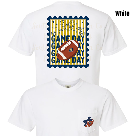 Blue & Gold Game Day Tee