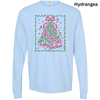 Bow Merry Christmas Comfort Color LS