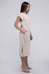 Casual Comfy Sleeveless Midi Dress - Southern Obsession Co. 