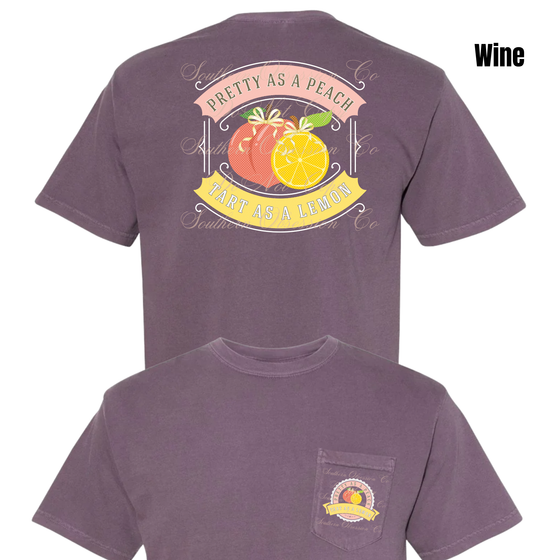 Pretty As A Peach Tee