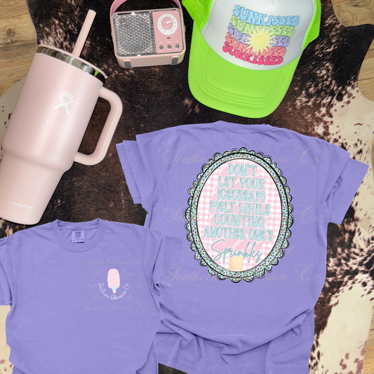 Ice Cream Sprinkles Tee