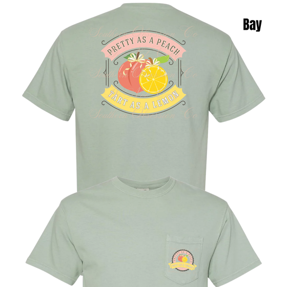 Pretty As A Peach Tee 2