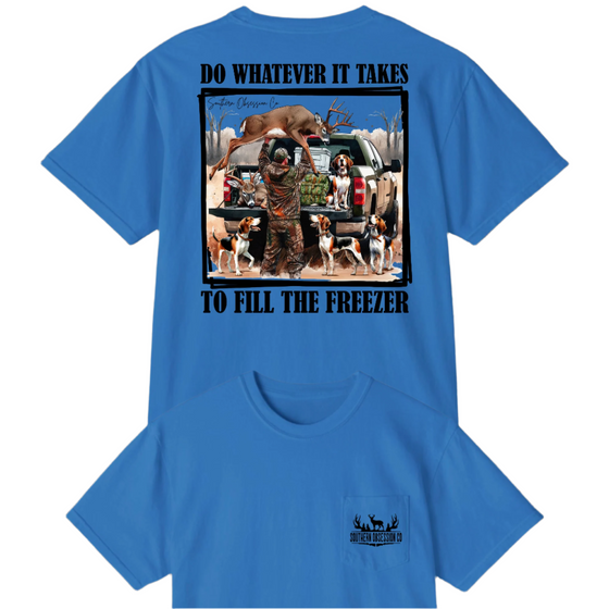 Fill The Freezer Black Tee