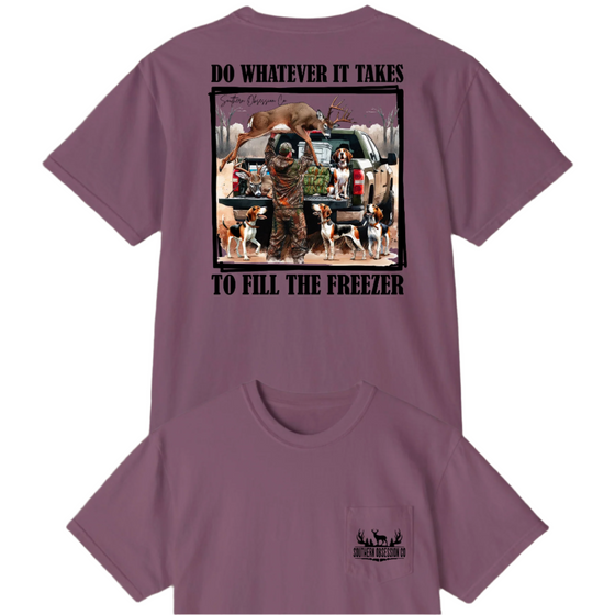 Fill The Freezer Black Tee