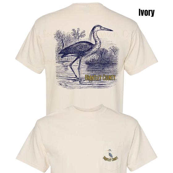 Brantley County Heron Tee
