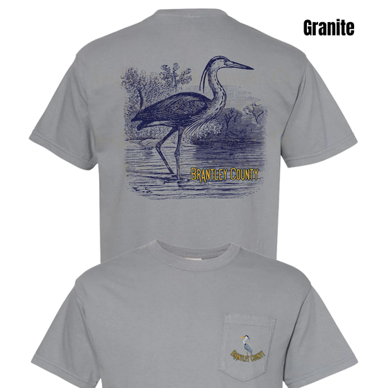 Brantley County Heron Tee