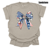 Trendy American Bow Tee