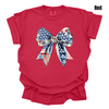 Trendy American Bow Tee