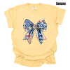Trendy American Bow Tee