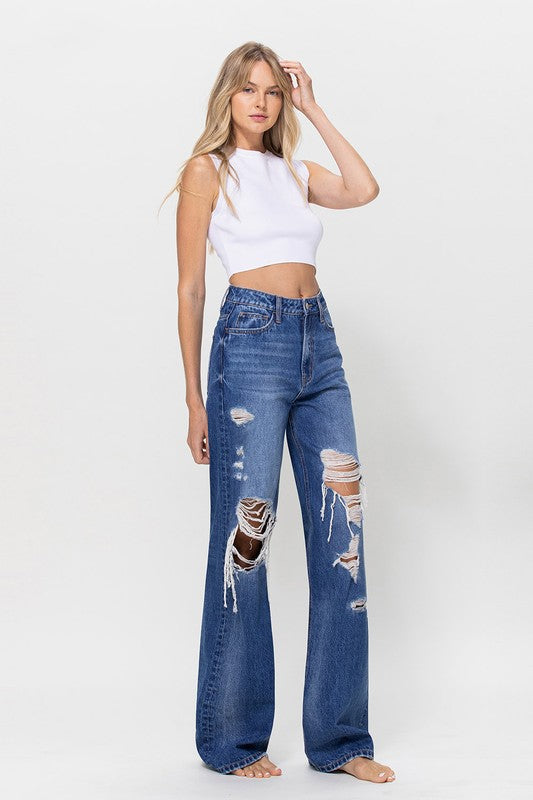 90's Vintage Loose Jeans - Southern Obsession Co. 