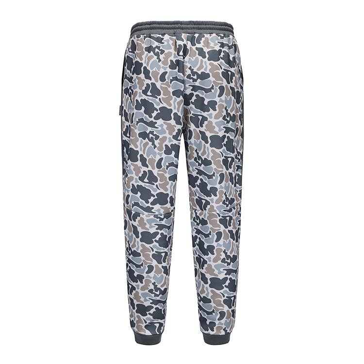 Fleece Joggers - Smoke Camo