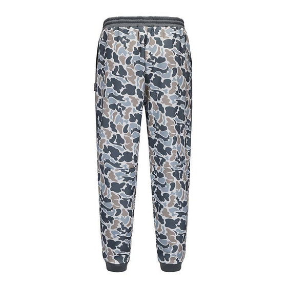 Fleece Joggers - Smoke Camo