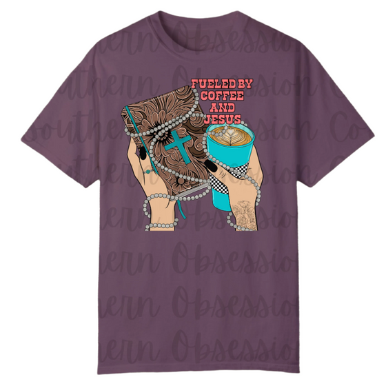 Fueled by coffee and Jesus Tee