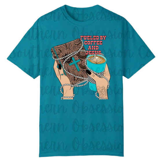 Fueled by coffee and Jesus Tee