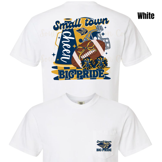 Small Town Big Heron Pride Tee