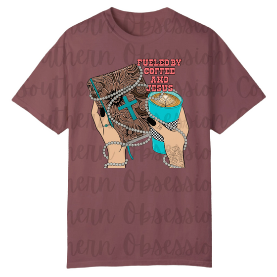 Fueled by coffee and Jesus Tee
