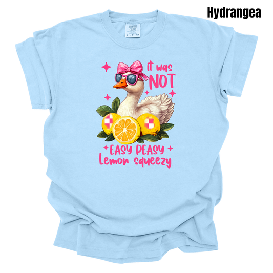 Easy Peasy Lemon Squeezy Tee