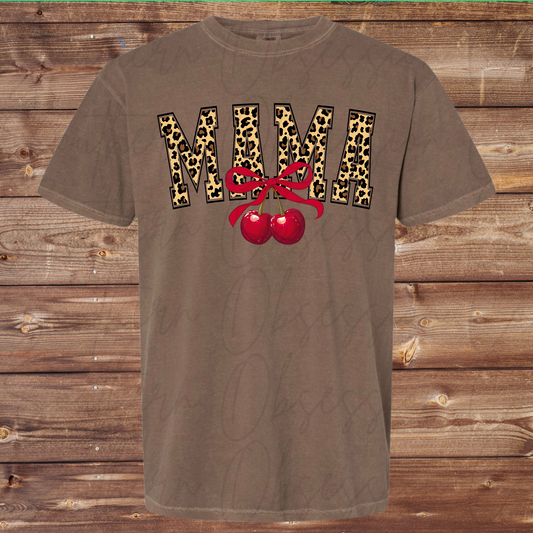 Cheetah Cherry Mama Tee