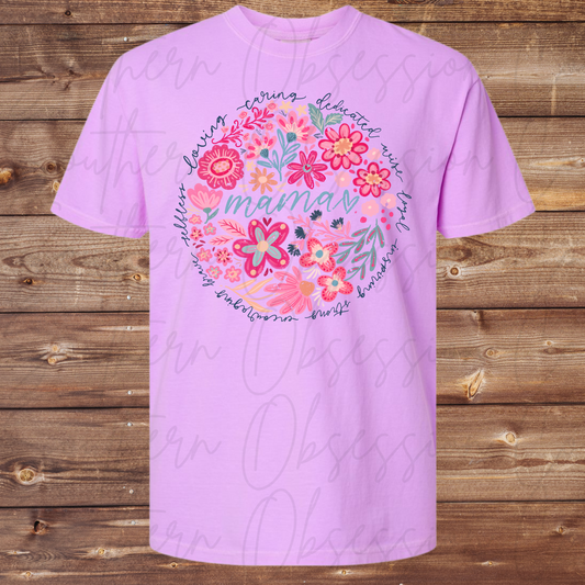 Preppy Spring Mama Tee