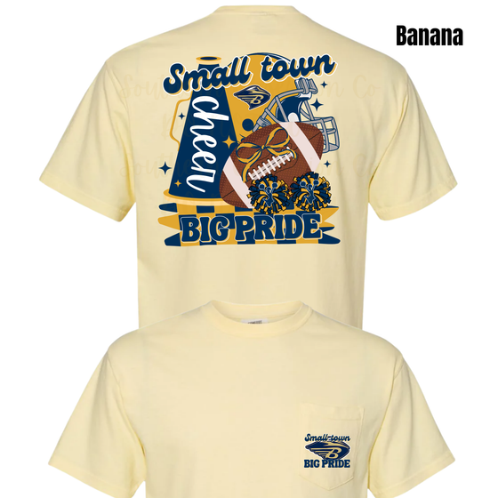 Small Town Big Heron Pride Tee