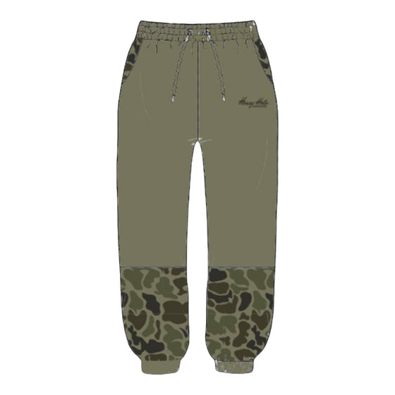 Fleece Joggers - Duck Camo
