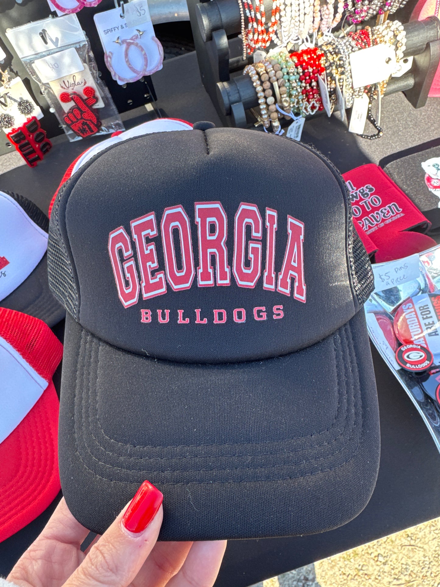 Adult Georgia truck hat