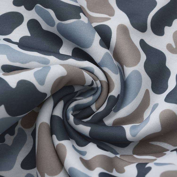 Fleece Joggers - Smoke Camo