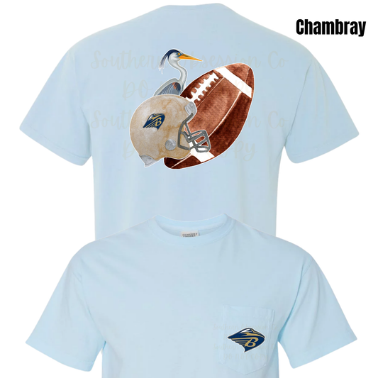 Heron, Helment, Tee