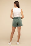 Acid Wash Fleece Shorts - Southern Obsession Co. 