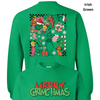 Checkered Merry Grinchmas Sweatshirt
