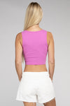 Cotton Square Cropped Cami Top