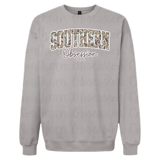 Camo SOC Gildan Sweatshirt