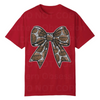Bow Football Tee