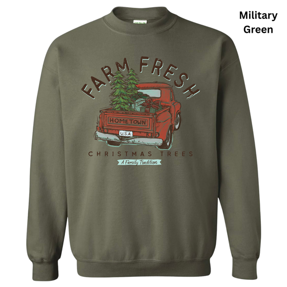 Farm Fresh Tree Sweatshirt