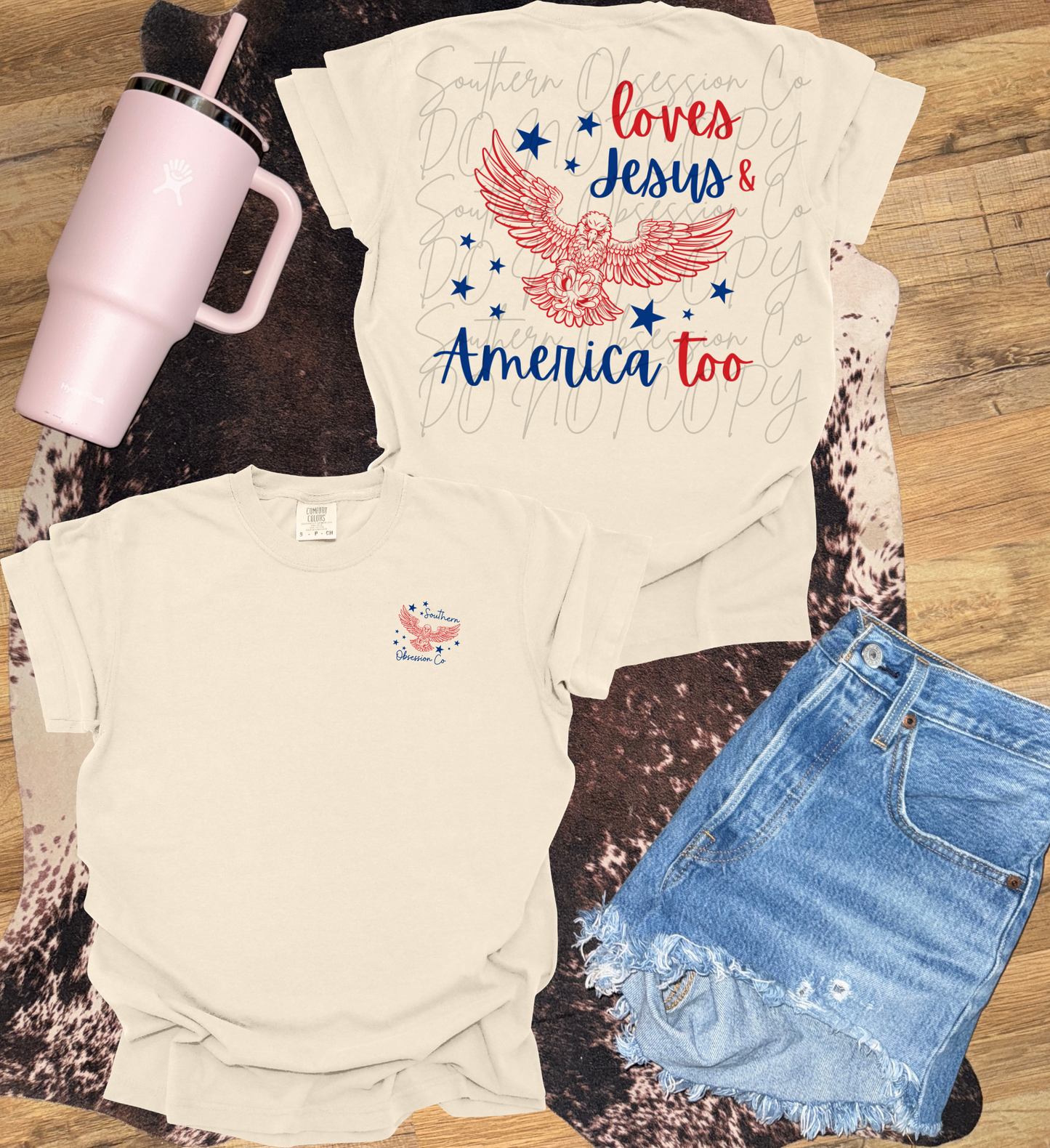 Loves Jesus and America
