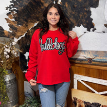  Bulldog Patch Sweatshirt w/ Side Bow