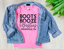  Boots Booze & Besties Tee - Southern Obsession Co. 